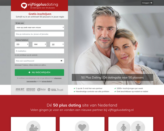 Vijftig Plus Dating Logo