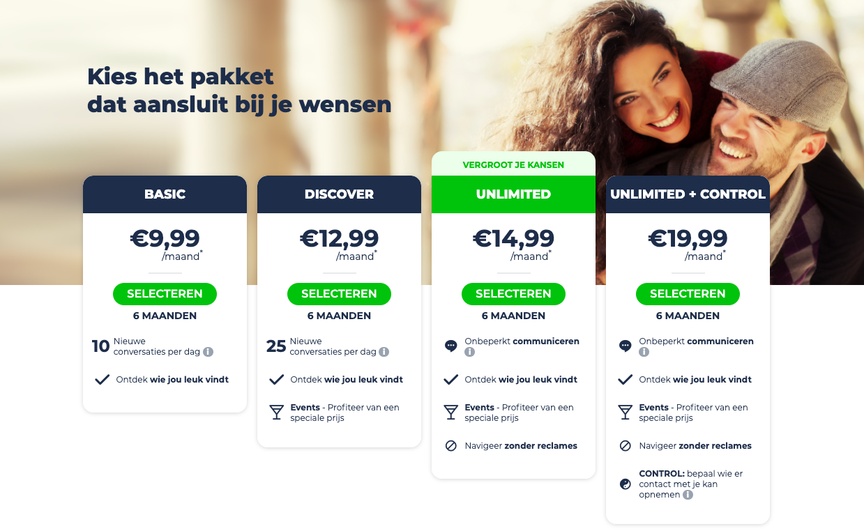 Lexa.nl kosten abonnementen